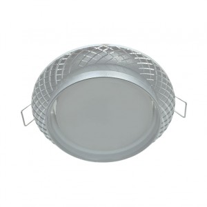 Ecola GX53SP 5375 св-к встраив. СПОТ Сетка матовый Хром/Алюм 110x52 SP531CECB (10!)
