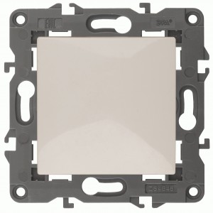 ЭРА Elegance кнопка СУ, 10АХ, сл.кость, 250В, IP20, 14-1111-02 7436