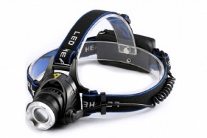 Focusray фонарь налобный 1058 LED XML T6 10  ZOOM 3 режима  3xR03 до 2 часов