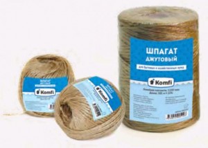" Шпагат джутовый 500м 1200 текс Komfi (-)