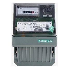 Меркурий 230AM-01 счетчик эл/эн 3ф 1т 5(60)А, 6-ти разр. ЭМОУ для уст. на щиток