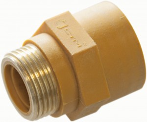 СТМ ГАЗ Муфта прямая диэлектрическая 1/2'' (вн-нар, г/ш) полиамид CSDFM012
