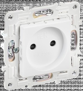 IEK SKANDY мех. роз. СУ 1 мест. 10А (шторки) арктический белый SK-R01W SK-R13-10-K01