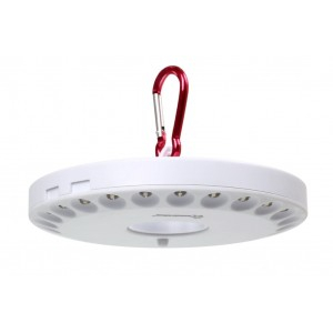 Smartbuy фонарь кемпинговый SBF-8254-W (3xR6) 48св/д, белый/пластик, карабин, магнит, НЛО BL1 (3 шт.)