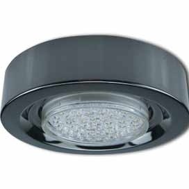 Ecola GX53-FT3073 св-к накладной Широкий Черный хром 32х130 FB5330ECB