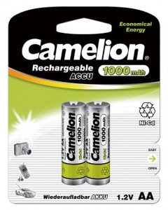 Ак-р Camelion R6 1000mAh Ni-Cd BL2