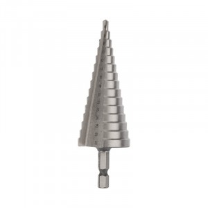 Сверло по металлу ступенчатое 4,0-32,0 мм 102 mm 62 HRC Kranz (цена за шт) KR-12-6603