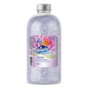 Соль для ванн Лотос Beauty Seasons 1000г