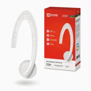 ASD/InHome св-к св/д управляемый 15W(1200lm) 2K-4K-6K STEP COLOR белый 390x147x46 ELEGANT ORBIT 1451