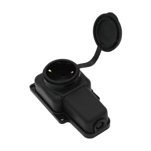 Колодка РП 16-131 ОУ одинарная 1 гн. с загл. каучук 2P+PE 1x16 220-240V IP44 Витебск (РБ)