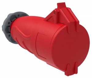 IEK MAGNUM силовая розетка CEE (разъем) переносная ССИ-224 32А-6ч/380-415В 3Р+РЕ IP44  PSN22-032-4