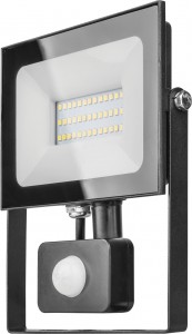 ОНЛАЙТ прожектор св/д 30W(2400lm) SMD 4000K 4K OFL-02-30-4K-BL-IP65-LED-SNRA дат.дв,фотосен,  61984