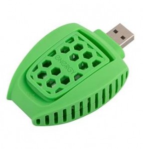 Фумигатор для пластин USB (портативный) от комаров и мух SWT-449USB (зеленый) 8*5см, Energy 107943