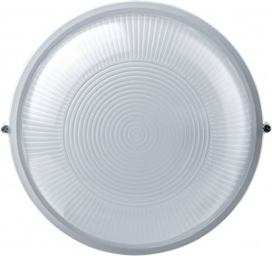 Navigator св-к влагозащит. R1 IP54 100W E27 круг без реш белый NBL-R1-100-E27/WH (12!) 94806