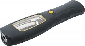 Navigator фонарь ручной NPT-W01, (3xR03), 1св/д 1W+24св/д, черн.+зел./резин,магнит, BL, 94939