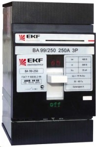 EKF Автоматический выключатель ВА-99C 250/160А 3P 45кА EKF PROxima