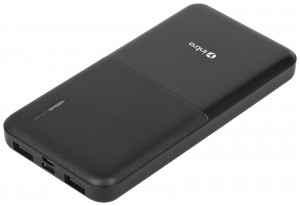 Intro USB зарядки для мобильных устройств ZX10 Power bank 10000mAh, microUSB, Type-C, черный 55899