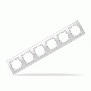 UNIVersal Бриллиант рамка горизонт. СУ 6 мест. бел. 1030