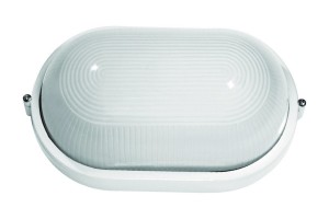 Camelion 1402S C01 св-к влагозащит. баня 130° IP54 60W E27 овал белый НБП 04-60-001 УХЛ1