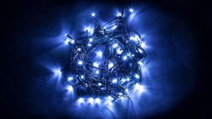 Feron Гирлянда-нить ул. 400LED синий, 40м., зелен.3м, IP44 CL07 32315