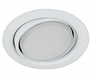 ЭРА св-к встр. под лампу GX53 поворотный, 220V, 13W, белый KL35 А WH/1 (аналог 646313) 3626