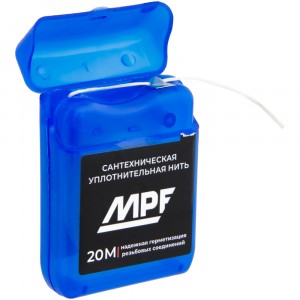 МастерПроф Нить сантехническая для резьбовых соединений MPF 20м, MP-У, ИС.131453