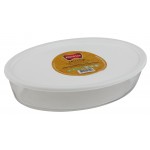 Marinex Овальная жаропрочная форма 1,6 л. с пластик. крышкой BPA Free 4947