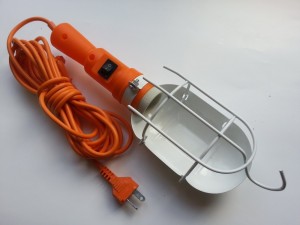 ЛСУ-2 св-к переноска E27 60W 36/42V (AC)  5м с выкл. (ПВС)