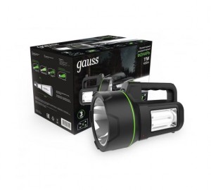 Gauss Фонарь прожекторный 11W 400lm акк. Li-ion 4800mAh GF602