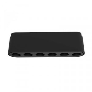 Jazzway св/д св-к трековый на шинопр MTR16 1206 6W (600lm) 3000K 2K 115x25x32 чёрный .5056251