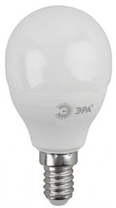 ЭРА стандарт шар P45 E14 11W(880lm) 2700K 2K 2486