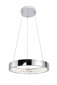 SmartBuy св-к св/д люстра Smartbuy Подвесная xром 8916 32W 4000K (SBL-PL-32W-8916-4K)