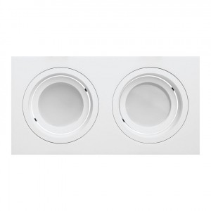 WOLTA св-к встраив. поворотн. ALTO IP20 под лампу 2xGU5.3 белый WH 175x92x22 WDL-GU5.3/02W-02 1/40