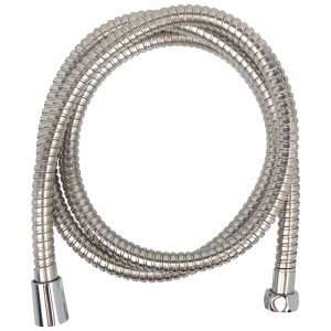 Шланг для душа антитвист, 150 см, 1/2"(Имп)-1/2"(Имп), нерж.сталь, латунь, Рыжий Кот, 106109