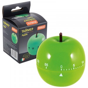 Таймер Apple (яблоко) 7*7,5см, 3541 Mallony
