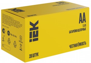 Э/п IEK Честная ёмкость LR6/316/AA BOX28 ABT-LR06-OP-B28