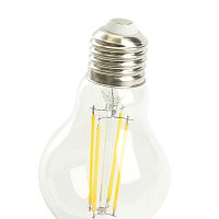 Feron.PRO филамент ЛОН A60 E27 8W 1320lm 6400K 6K 175-265V 105х60 LB-1108 48894