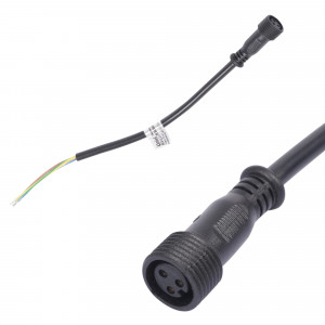 Uniel провод 25см для подкл. линейных прожекторов 220V в линию UCX-LL2/L52-10M 220V BLACK
