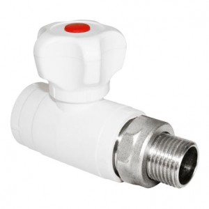 AQUALINK Кран шар. для радиаторов прямой ПП 20х1/2", 3638