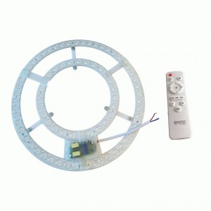 APEYRON модуль св/д с драйвером 48W(3500lm) 2K-4K-6K димм. пультДУ D265х27 линз. на магнитах 02-68