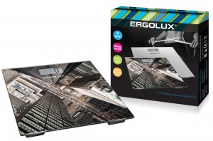 Весы напольные ERGOLUX ELX-SB02-C08 Город, до 180 кг  84720