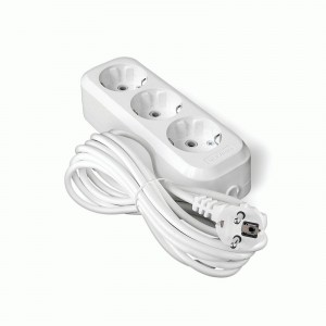UNIVersal сет. удл. ПВС 3х1 3 роз.  5 м 13А земля (корпус ABS) E-303 1978