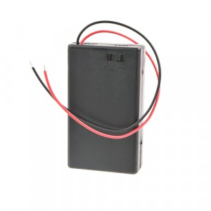 Батареечный отсек ROBITON Bh3xR03/switch с выключателем и двумя проводами PK1, 16519