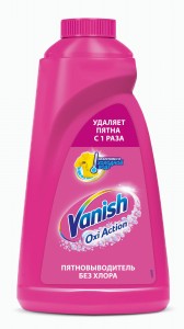 Пятновыводитель для цветных тканей VANISH OXI Action 1л