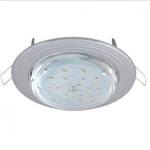 Ecola GX53 H4 св-к "2 Круга" Хром 43x115 FC31H4ECB