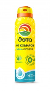 ДЭТА АКВА Аэрозоль 150мл. От комаров, мошек, слепней, мокрецов (на кожу) 3705