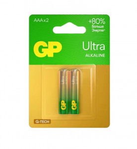 Э/п GP Ultra G-TECH 24A LR03/286 BL2