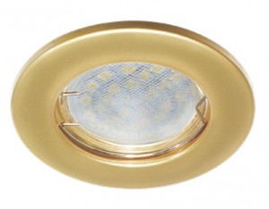 Ecola MR16 GU5.3 DL90 св-к плоский Перламутровое Золото 30x80 Light FN1611EFY