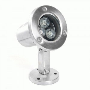 Feron прожектор св/д подводный 3W RGB  IP68 24V  80x80x130 LL-822 48467