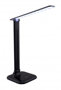СТАРТ СТ58 св-к настольный св/д 32LED 8W/10W(480lm) 4000K сенсор с диммером, черный/пластик
